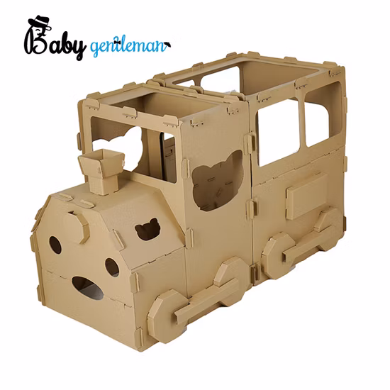 Handmade Plane Model DIY Cardboard Craft Kit for Kid Painted Z03102A