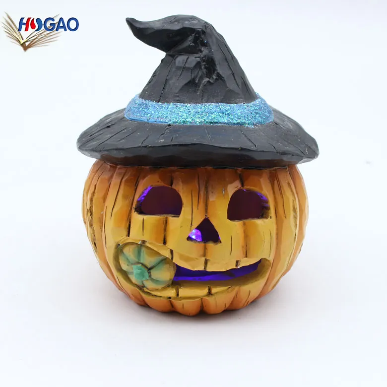 Sale Mini Figurines Craft Resin Halloween Pumpkin Decorations