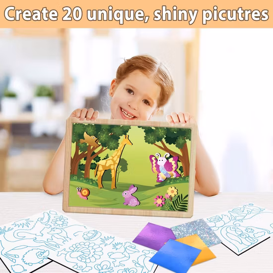 Magic Zen Garden Kit for Kids Girls Educational DIY Arts & Crafts Toys, Creative Fun Science Experiment Set for Girls 7