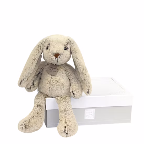 Factory Wholesale 20cm Lovely Soft Pink Plush Toy Easter Bunny Stuffed Animal